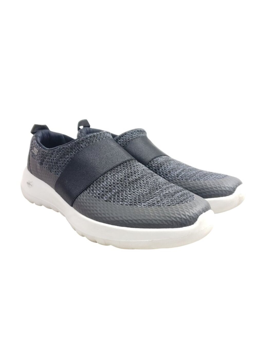 Skechers Go Walk Joy Womens Size 11 Black/Gray Lightweight Slip On Shoes